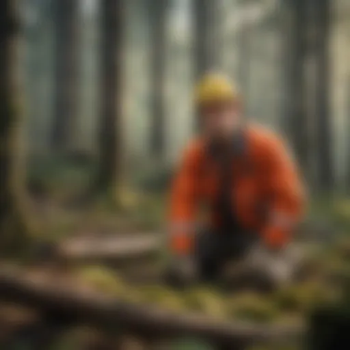 Diverse forestry roles in action