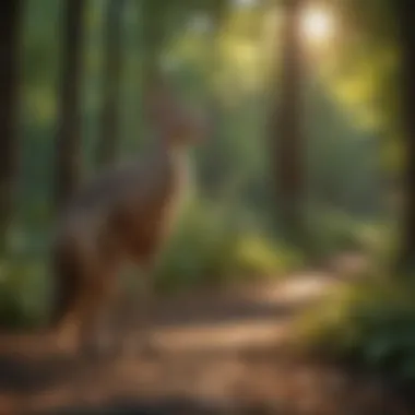 Local Wildlife in Asheville RV Parks Local wildlife thriving in Asheville RV park ecosystem
