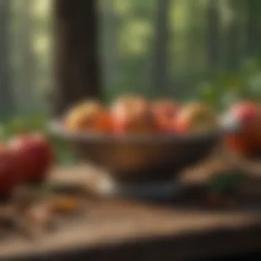 Natural Remedies for Treating Apple Rust Natural remedies for apple rust treatment displayed on a table