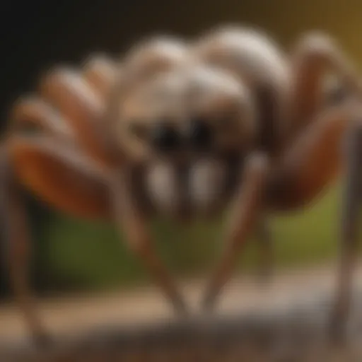 Anatomy of a spider highlighting its unique features