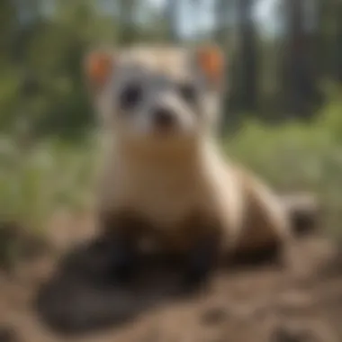 Conservation Efforts for the Black-Footed Ferret Conservationists working to protect black-footed ferrets