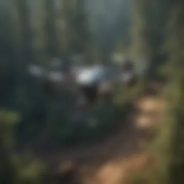 Drone Assisting in Surveillance of Illegal Logging Drone assisting in surveillance of illegal logging activities