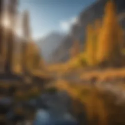 Scenic view of Eastern Sierra mountains