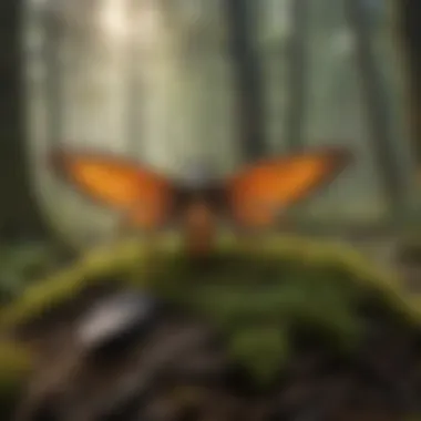 Ecological Roles of Insects in Forests Diagram showing ecological roles of insects in forests