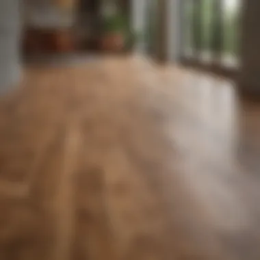 Elegant Engineered Wood Floor Installation A beautifully installed engineered wood floor enhancing interior aesthetics