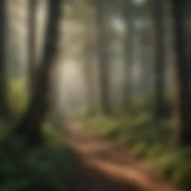 Sustainable Forestry: A Path Forward A serene landscape showcasing sustainable forestry techniques