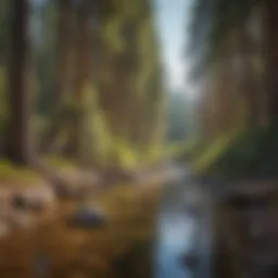 Scenic landscape of Pine Valley showcasing natural beauty