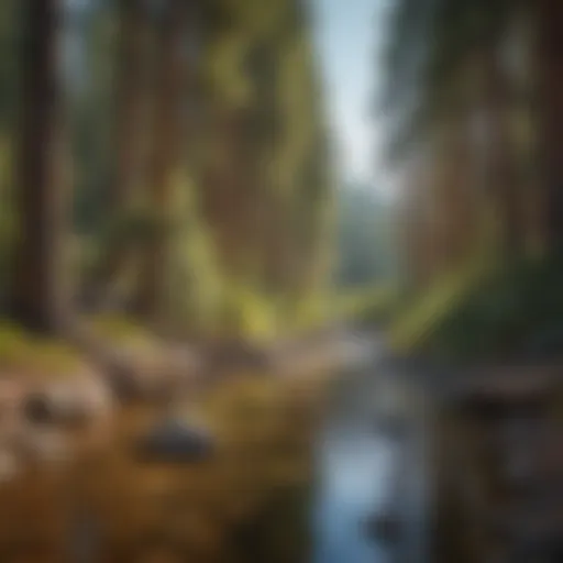 Scenic landscape of Pine Valley showcasing natural beauty
