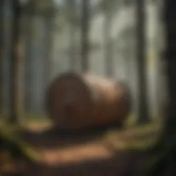 A historical view of ancient forestry techniques in action