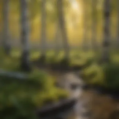 Wildlife Diversity in Aspen Ecosystems Diverse wildlife thriving in aspen forest