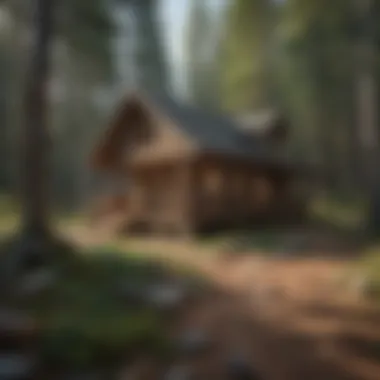 Charming Rustic Cabin in White Mountain National Forest Rustic cabin nestled in the woods of White Mountain National Forest