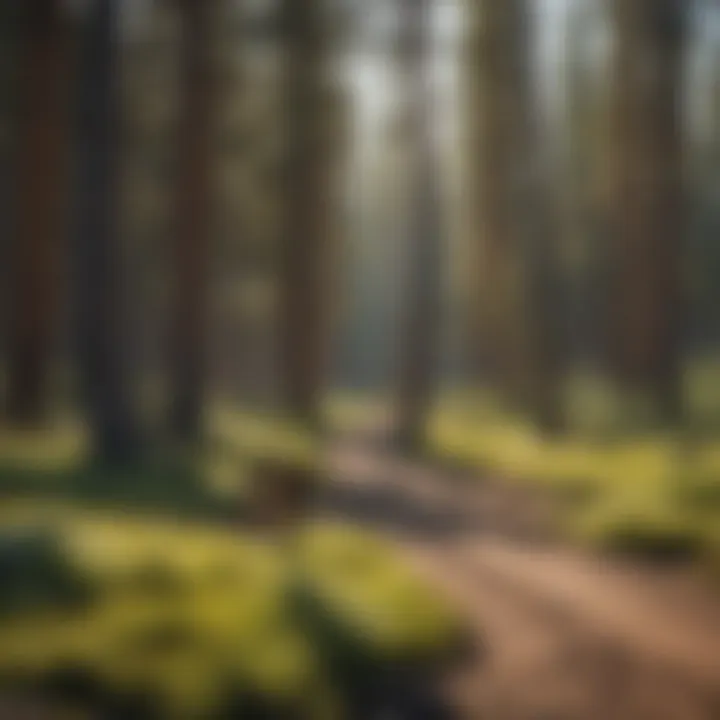Wildlife spotted near a campsite in Yellowstone