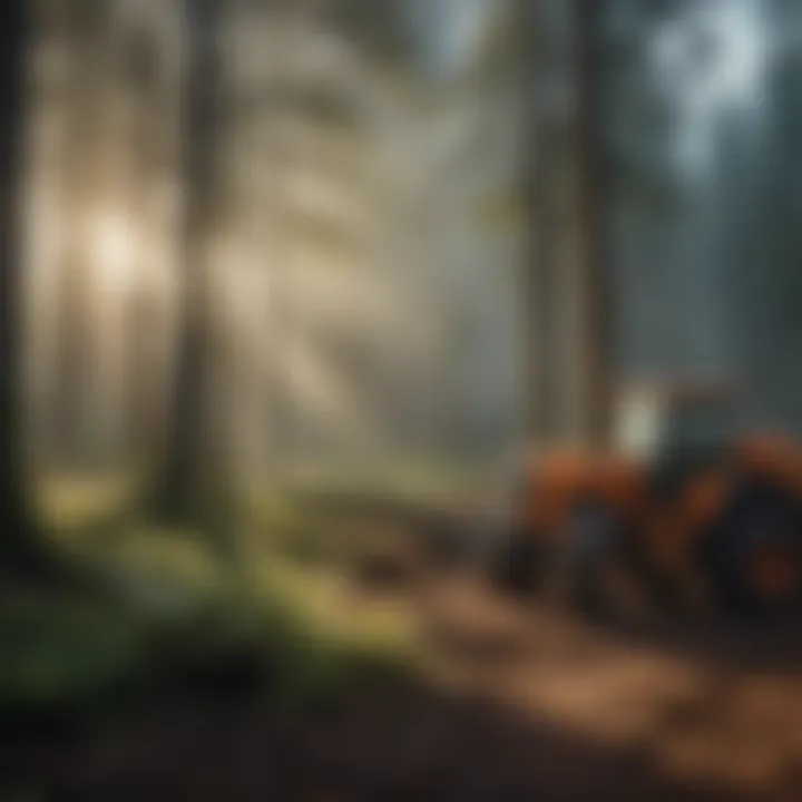 A professional involved in sustainable forestry practices