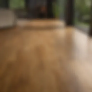 Bamboo Flooring: Sustainable Elegance An interior space featuring bamboo flooring as a sustainable choice