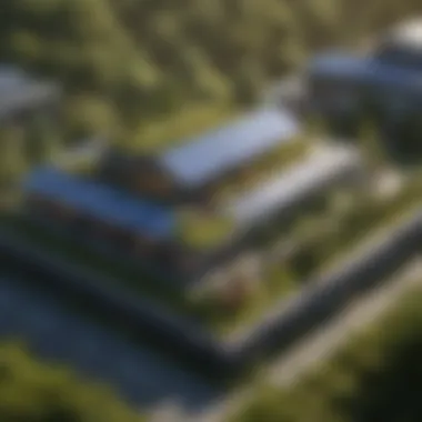 Solar Panels and Green Roofs An innovative building design incorporating solar panels and green roofs