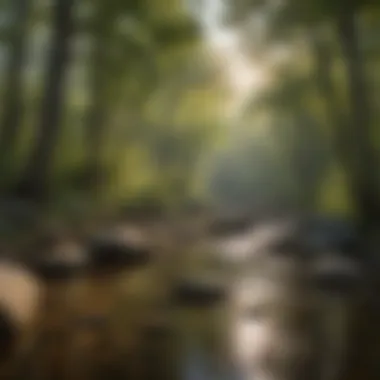 Breathtaking Landscapes of Shawnee National Forest Scenic view of the Shawnee National Forest
