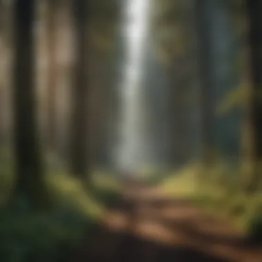 Sustainable Forestry Practices in Hood River Lush forests representing sustainable forestry practices in the region.