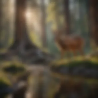Wildlife in its Natural Habitat Wildlife thriving in Sequoia National Park