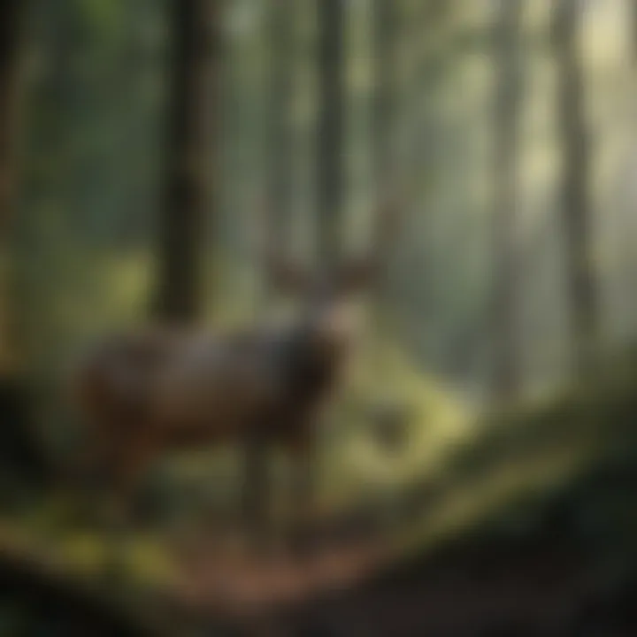 A close-up of wildlife thriving in a protected Tennessee habitat