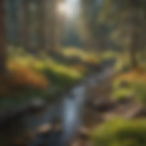 Vibrant forest landscape showcasing Colorado's diverse ecosystems