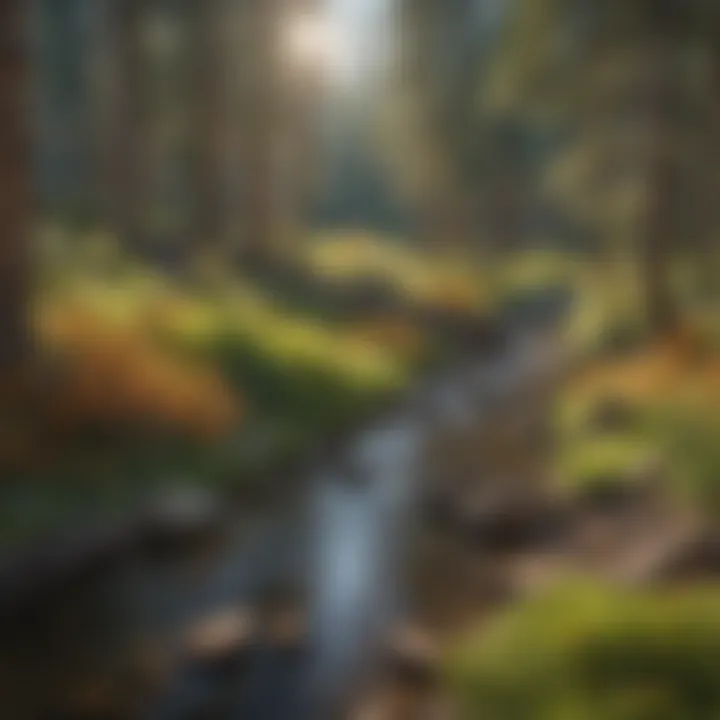 Vibrant forest landscape showcasing Colorado's diverse ecosystems