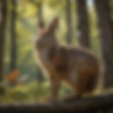 Close-up of native wildlife in Southern Illinois