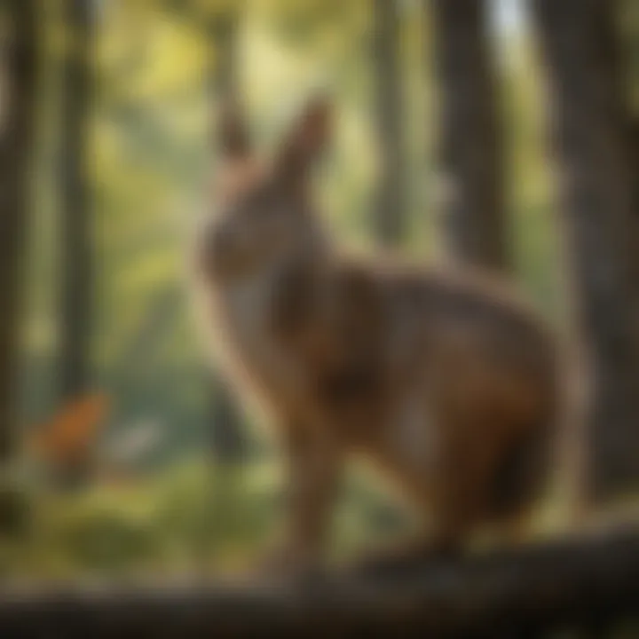 Close-up of native wildlife in Southern Illinois