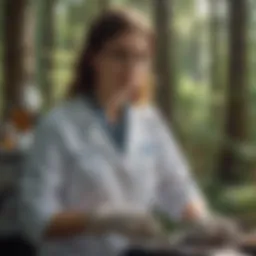 Summer internship in a laboratory setting