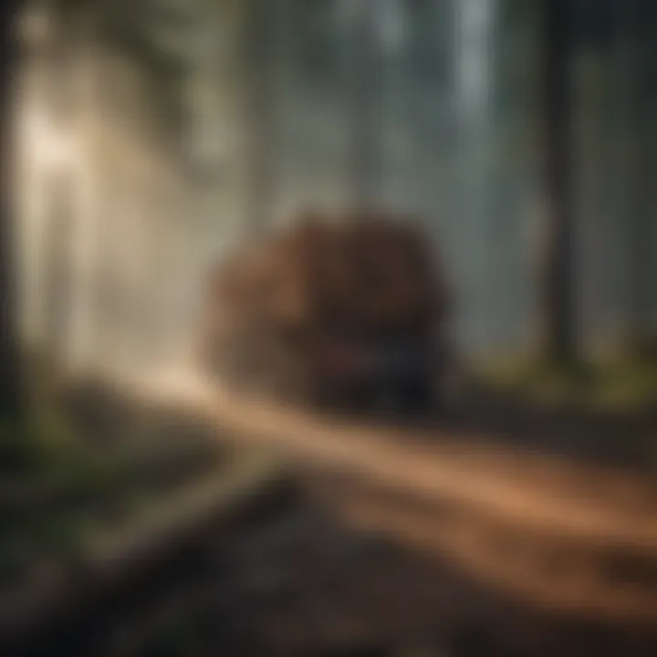 Responsible logging in action with eco-friendly techniques