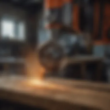 Precision Cutting with CNC Technology CNC timber cutting machine in action showing precision cuts