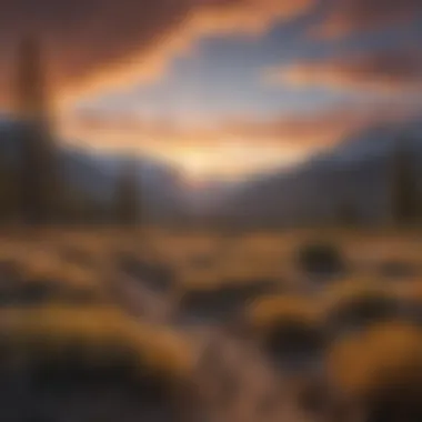 Sunset Over the Eastern Sierra Majestic view of the Eastern Sierra Mountains at sunset