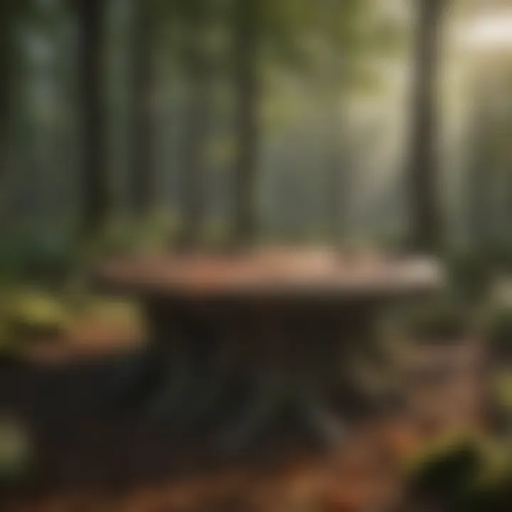 Visual representation of the company's commitment to forestry conservation