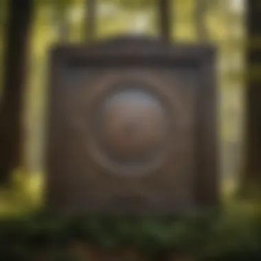 Historical Significance Revealed Historical plaque detailing the significance of the Hunts Monuments