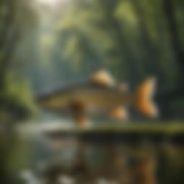 An array of fish species commonly found in the Ouachita River, showcasing biodiversity.