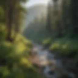 Scenic view of Rogue Valley with lush greenery