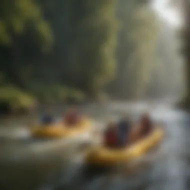 Community Engagement in Rafting Community engagement in supporting local rafting initiatives