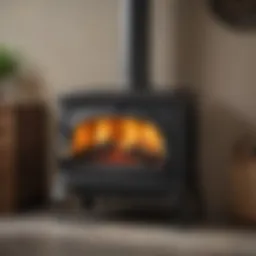 Elegant design of a Woodmaster stove showcasing its craftsmanship.