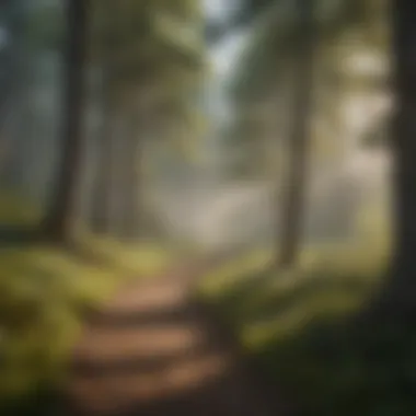 Accessible Outdoor Spaces for Veterans Scenic view of a national park with accessible trails.