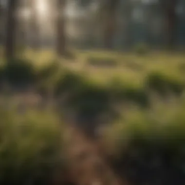 A lush landscape illustrating the role of grasses in supporting biodiversity