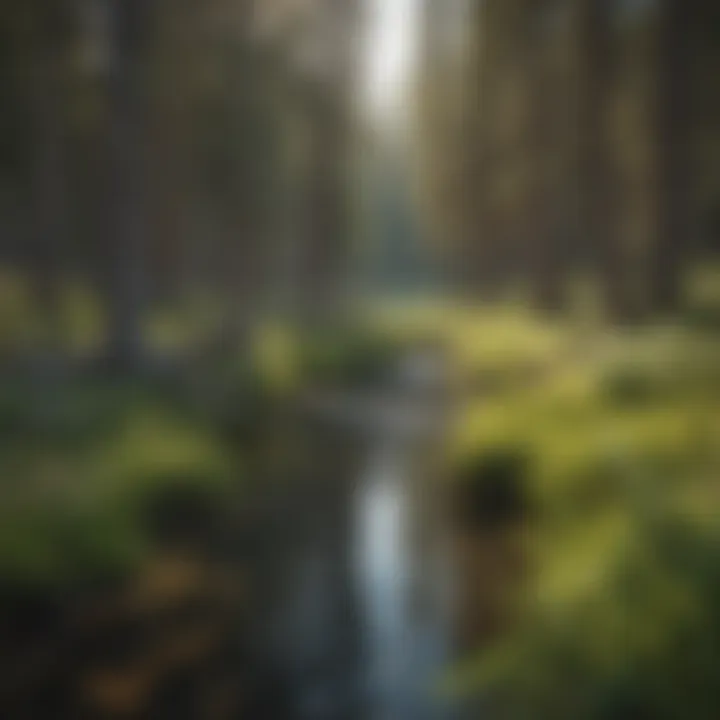 Wildlife near the Headwater Campground, showcasing the diverse ecosystem