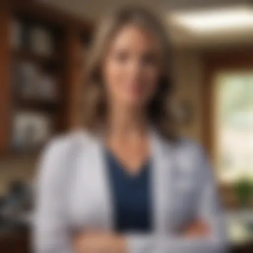 Portrait of Dr. Jennifer Copeland in her office