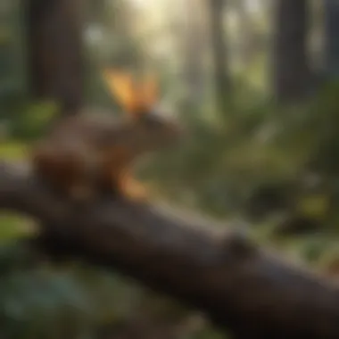 Close-up of unique species in San Gabriel ecosystem