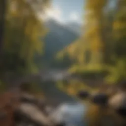 Breathtaking view of the Appalachian Mountains