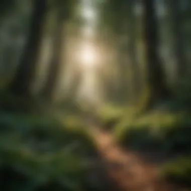 Biodiversity in Plant Ecosystems Diverse plant species thriving in a lush ecosystem