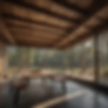 Innovative Use of Pine Beams in Architecture Pine beams used in modern architectural design