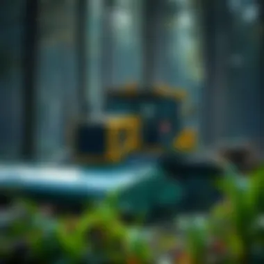 Advanced Machinery for Sustainable Practices Modern machinery used in sustainable timber harvesting.