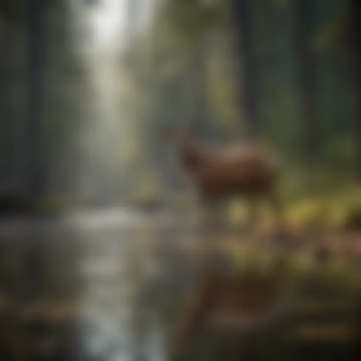 Wildlife spotted in the natural surroundings of Timothy Lake