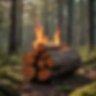Ecological Benefits of Fire Log Stands Ecological benefits of fire log stands in woodland management