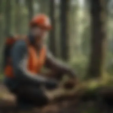 Community engagement in woodland restoration