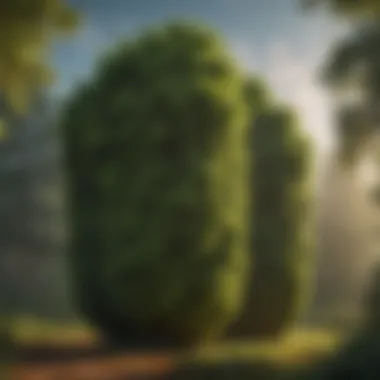 Green Giant Arborvitae Enriching Landscapes Lush landscape featuring Green Giant Arborvitae trees